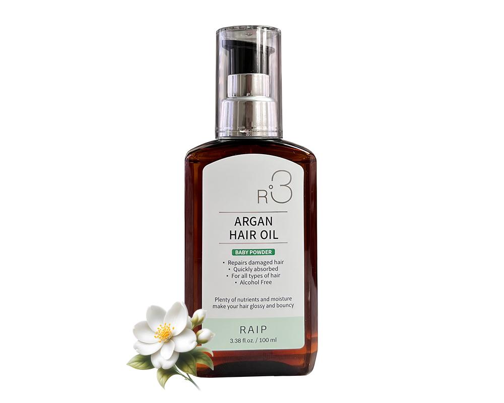 روغن مو آرگان ریپ رایحه Baby Powder